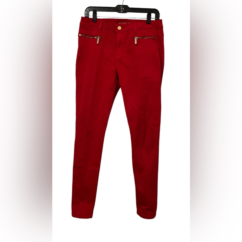 Micheal Kors Skinny jeans-Red(size 8)